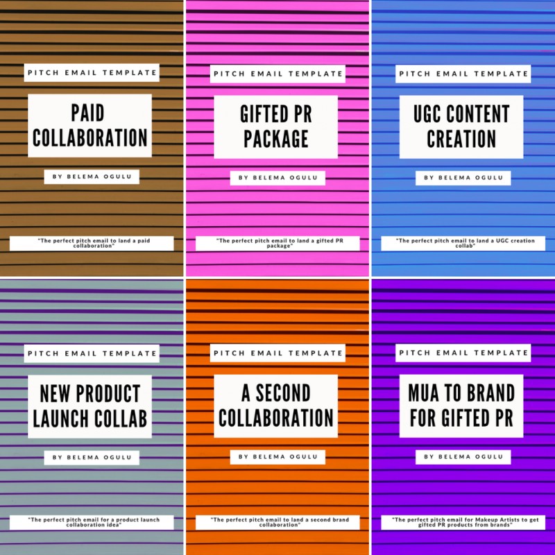 All 6 Pitch Emails