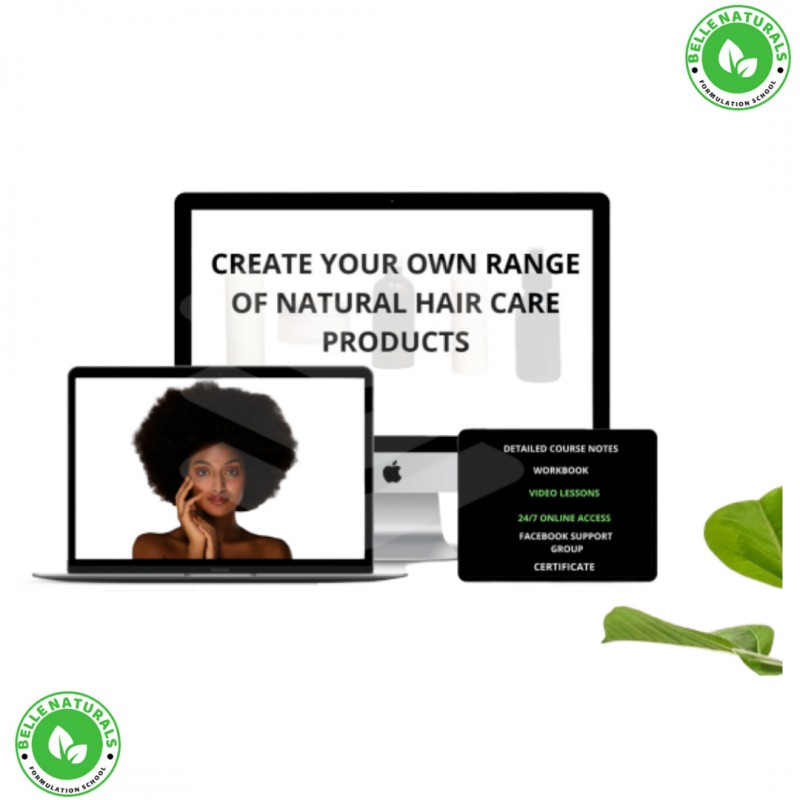 CREATE YOUR OWN RANGE OF NATURAL HAIR CARE PRODUCTS