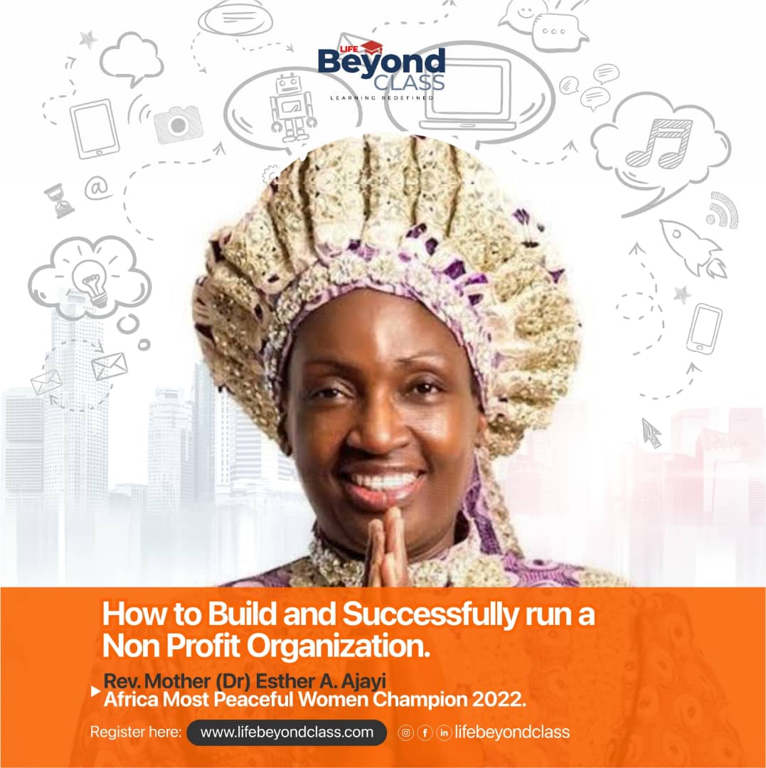 How to successfully build and run a Non Profit Organization