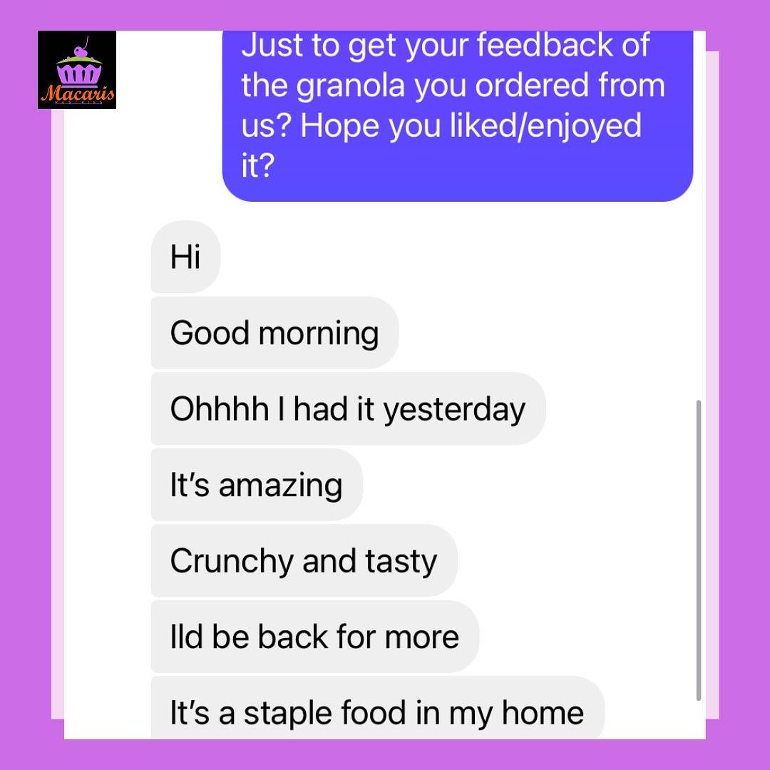 Customer review 1