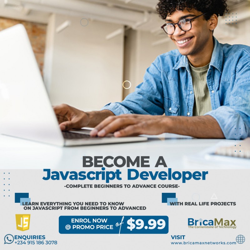Buy Javascript master class by Bricamax Networks on Selar