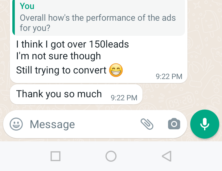 Customer review 1