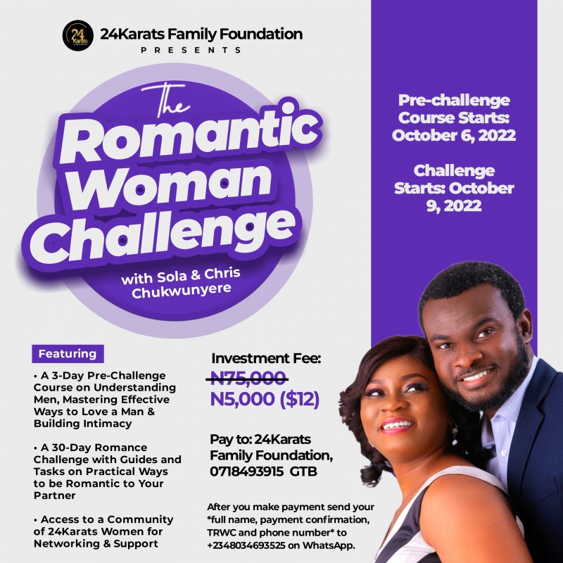 The Romantic Woman Challenge