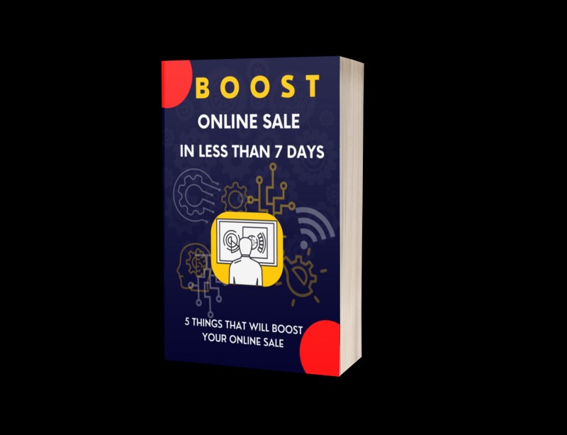 BOOST ONLINE SALES IN LESS THAN 7DAYS
