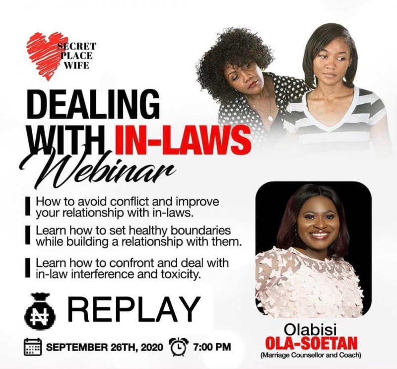 DEALING WITH IN-LAWS WEBINAR