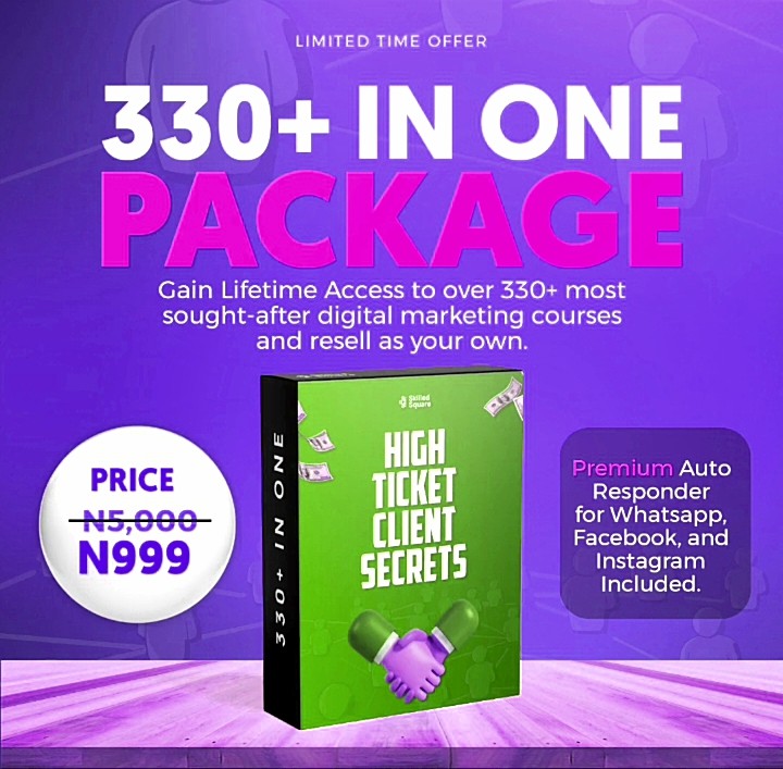 Buy 300+ in one Premium Package by Ndife Samuel on Selar