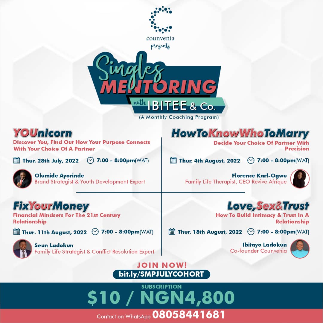 Singles Mentoring Program (SMP)