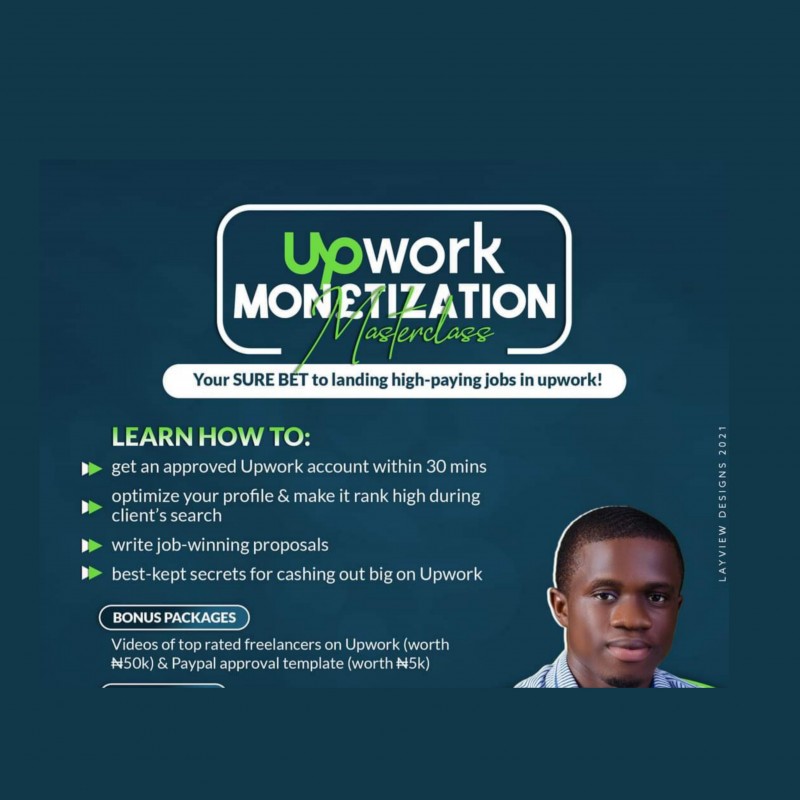 CASH OUT IN DOLLARS || UPWORK MASTERCLASS
