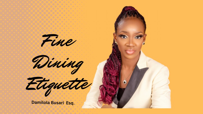 Fine Dining Etiquette Course