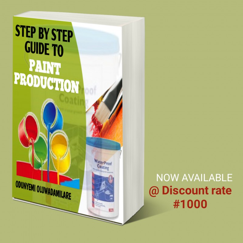 Book(Step by step guide on paint production)