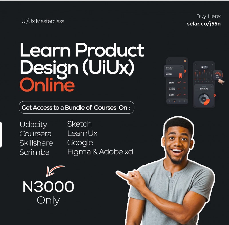 Buy Ui/UX Masterclass Course Bundle by Adel on Selar.co