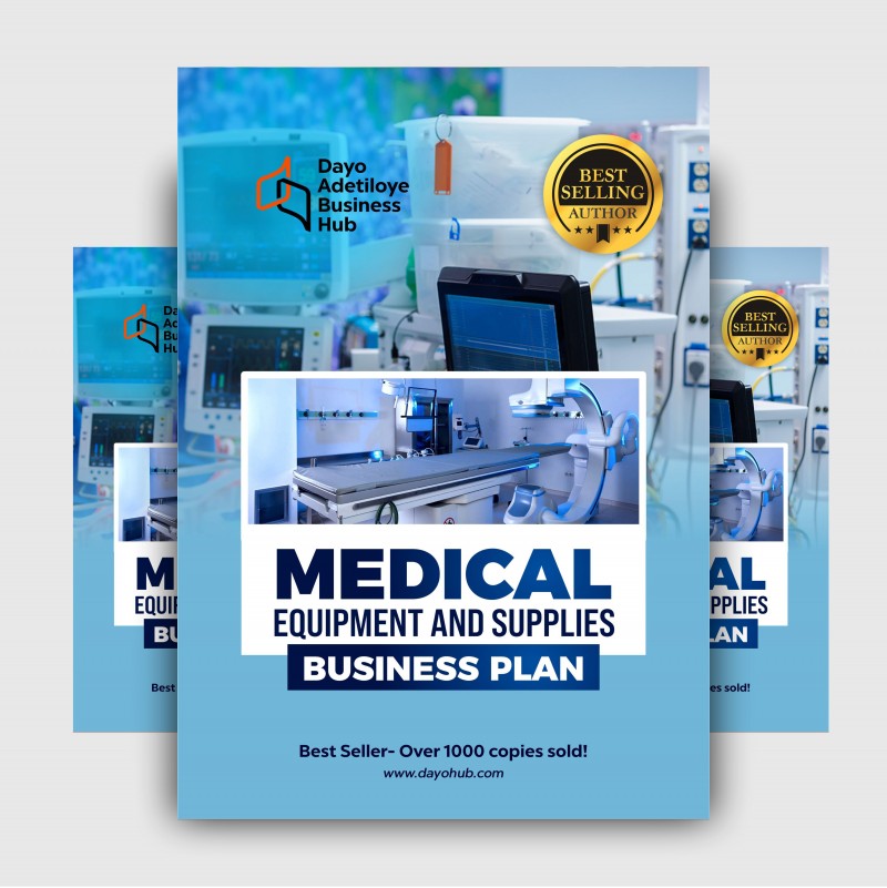 MEDICAL SUPPLY/EQUIPMENT BUSINESS PLAN