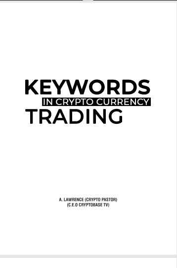 Keywords in cryptocurrency trading
