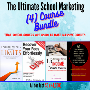 Buy 4-Bundle School Marketing ebooks by Dickson Sam on Selar