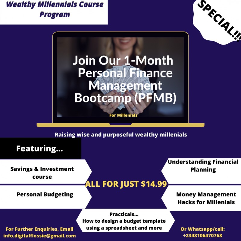 Personal Finance Management for Millenials