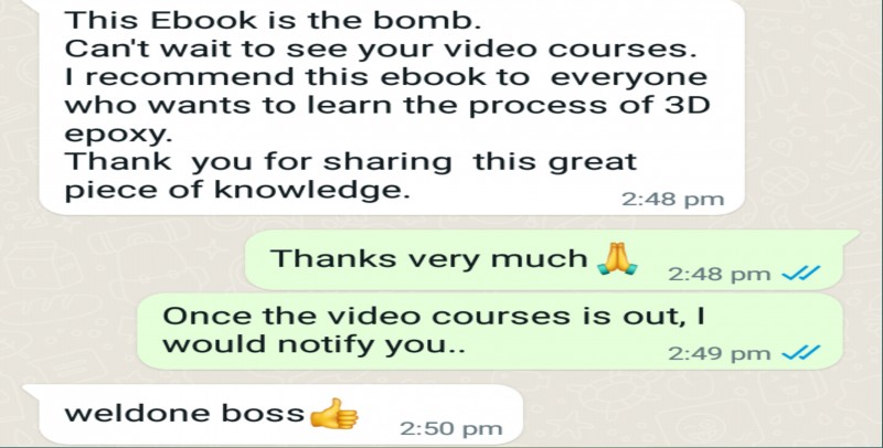 Customer review 1