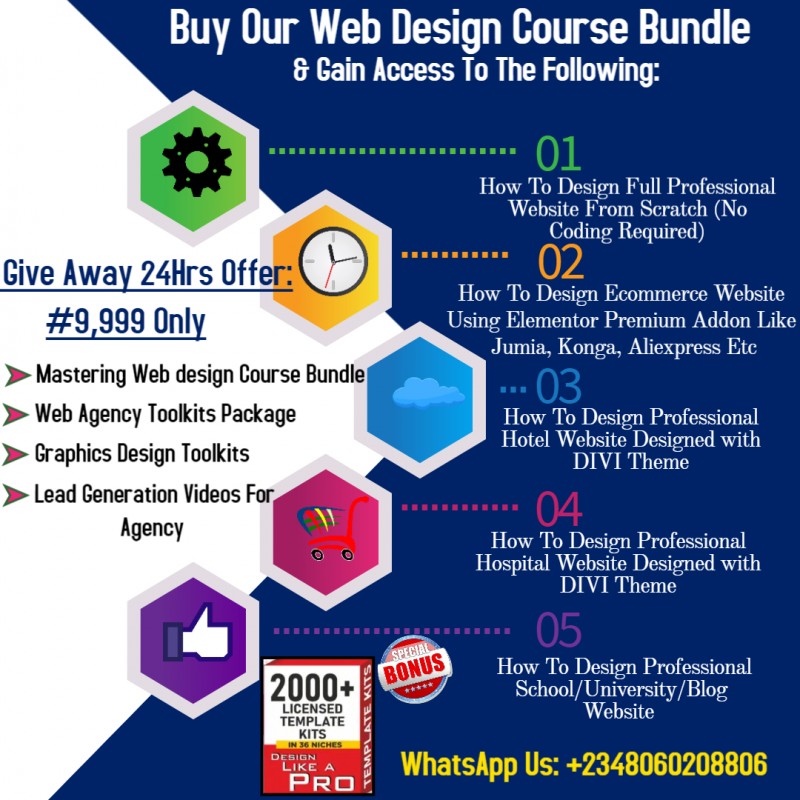 Buy NOW DESIGNING A PROFESSIONAL WORLD CLASS WEBSITE MADE EASY WITH OUR ...