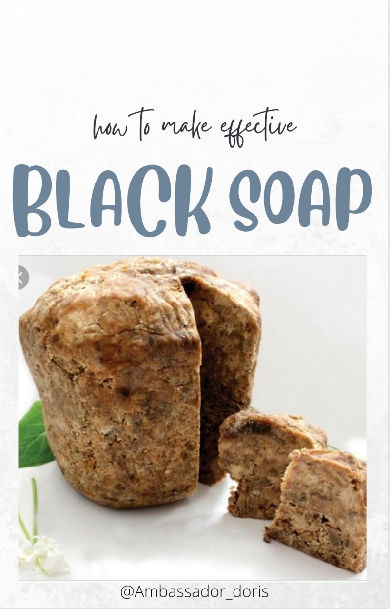Buy How to make black soap by Style By Doris on Selar.co