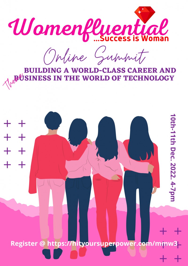 WOMENFLUENTIAL Online Summit, Saturday 10th - Sunday 11th December 2022