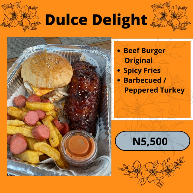 Burger Dulce Delight