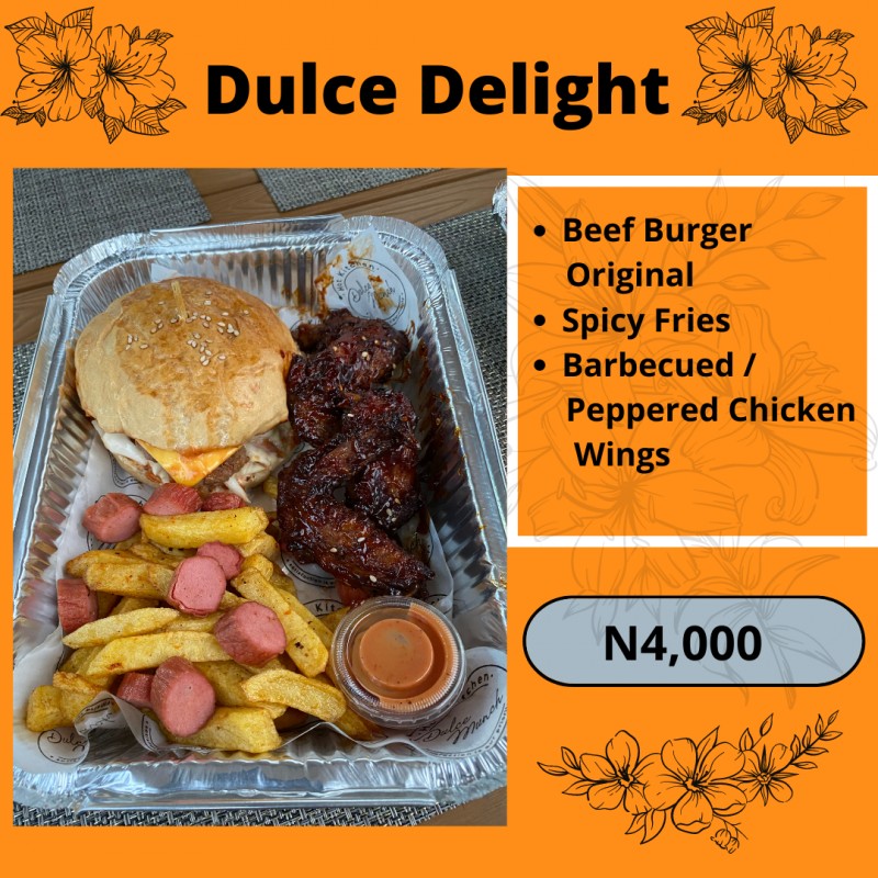 Burger Dulce Delight