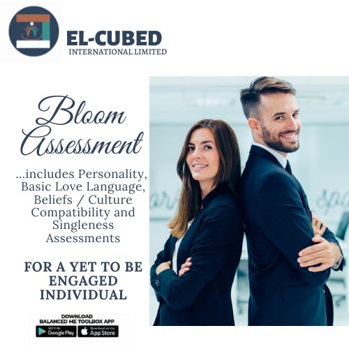 BLOOM ASSESSMENT FOR A YET TO BE ENGAGED INDIVIDUAL
