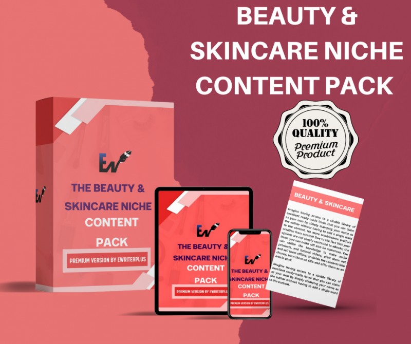 THE BEAUTY AND SKINCARE CONTENT PACK