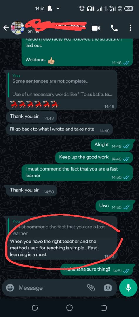 Customer review 5