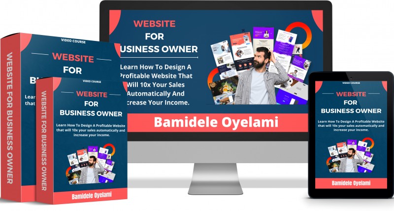 Buy WEBSITE FOR BUSINESS OWNERS by Bamtech Oyelami on Selar