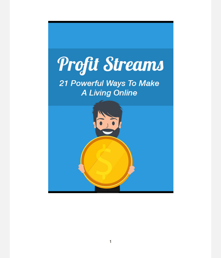 Buy Profits streems by Fatima Adamu Amka on Selar