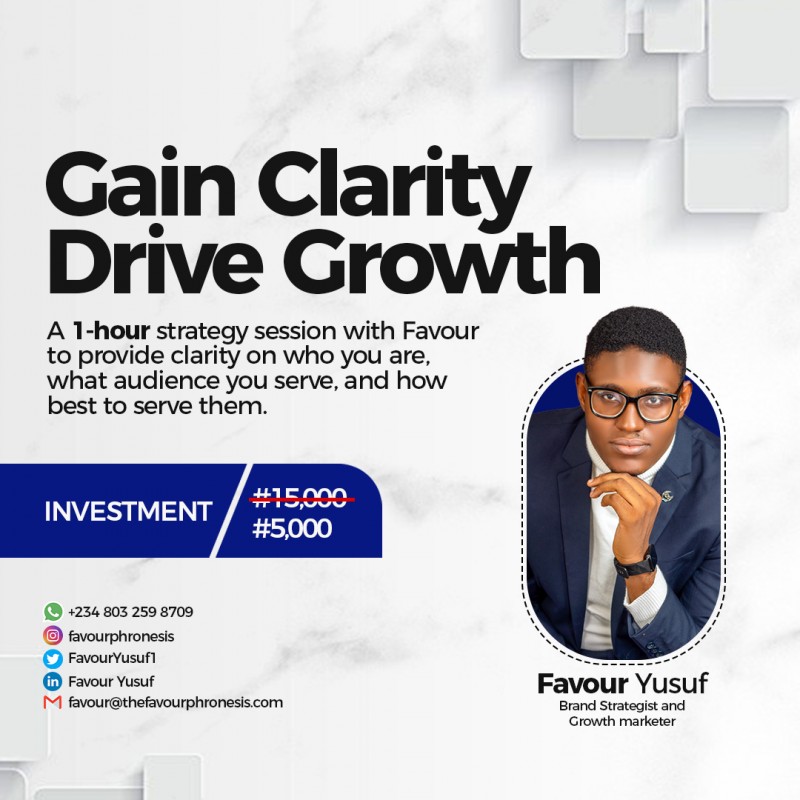 1-hour Consultation Session with TheFavourPhronesis