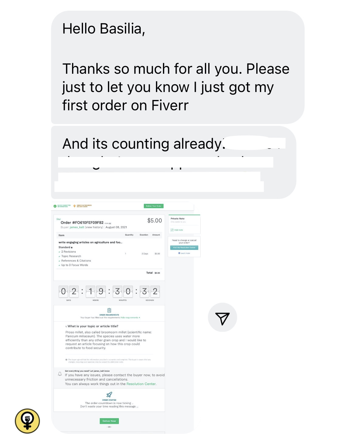 Get Fiverr Starter Pack by Five Foot Nomad on Selar