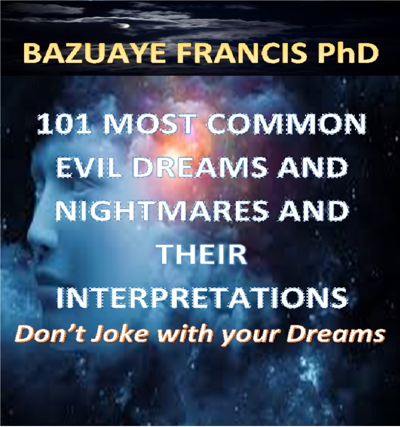 101 COMMON EVIL DREAMS AND NIGHTMARES AND THEIR INTERPRETATIONS