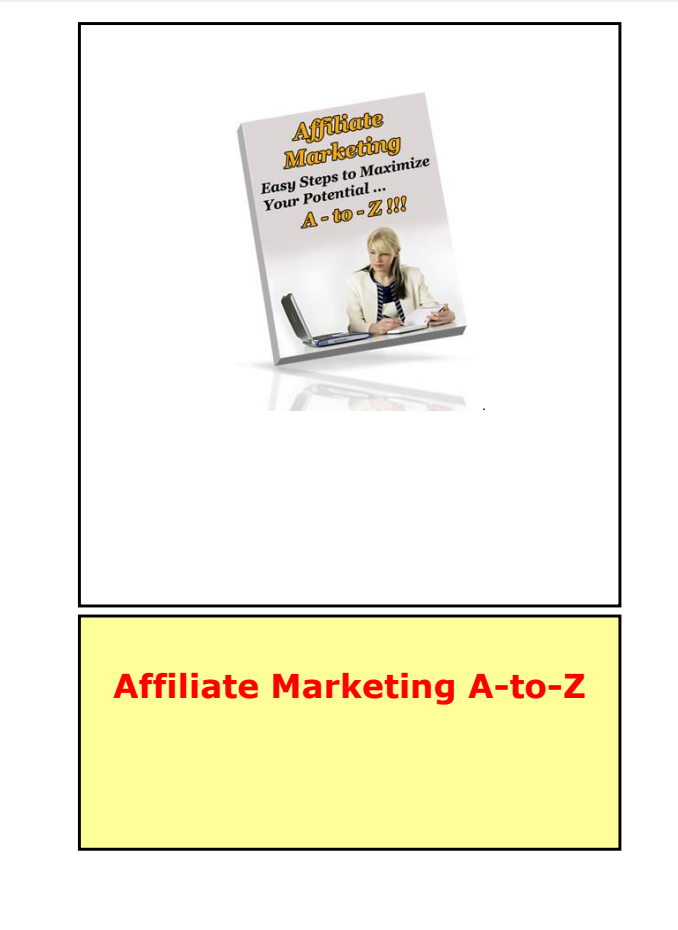Buy Affiliate marketing A-to-Z by Garba Ibrahim on Selar