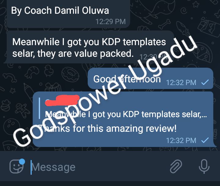 Customer review 1