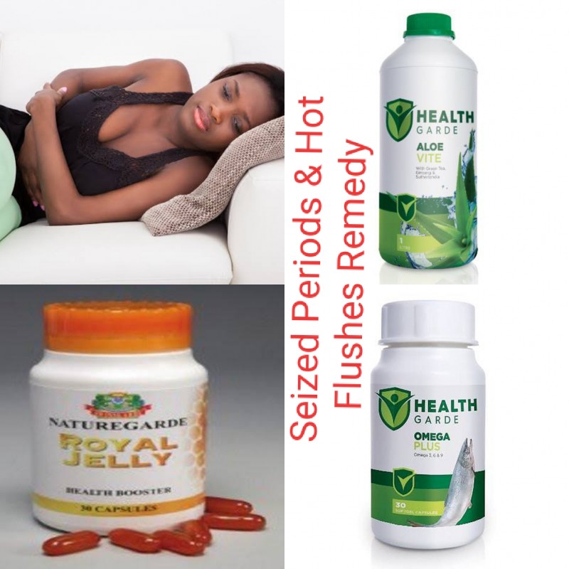 Seized Periods And Hot Flushes Remedy
