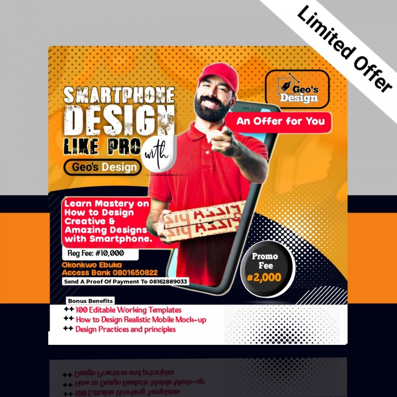 Buy Smartphone Design Like PRO (SDLP) by Okonkwo Ebuka on Selar