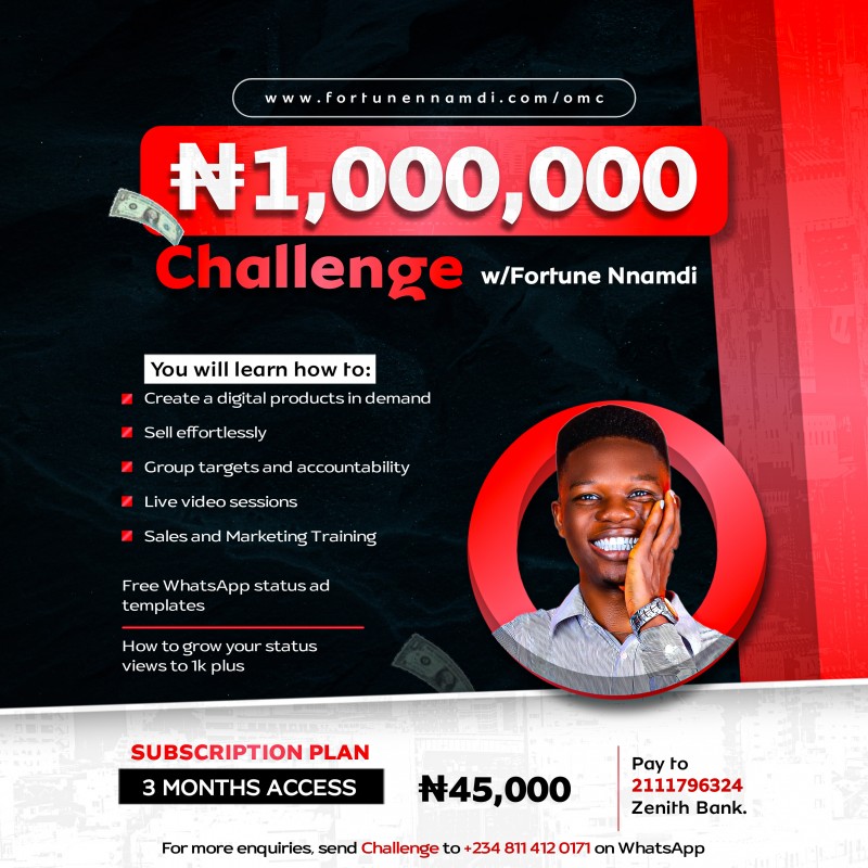 1 Million Naira Challenge (Cameroon) FP