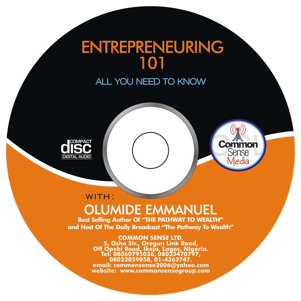 ENTREPRENEURSHIP 101