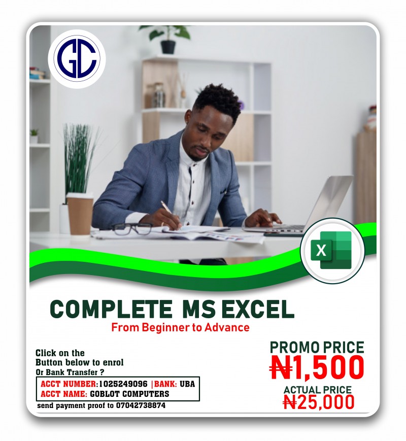Ms Excel Courses