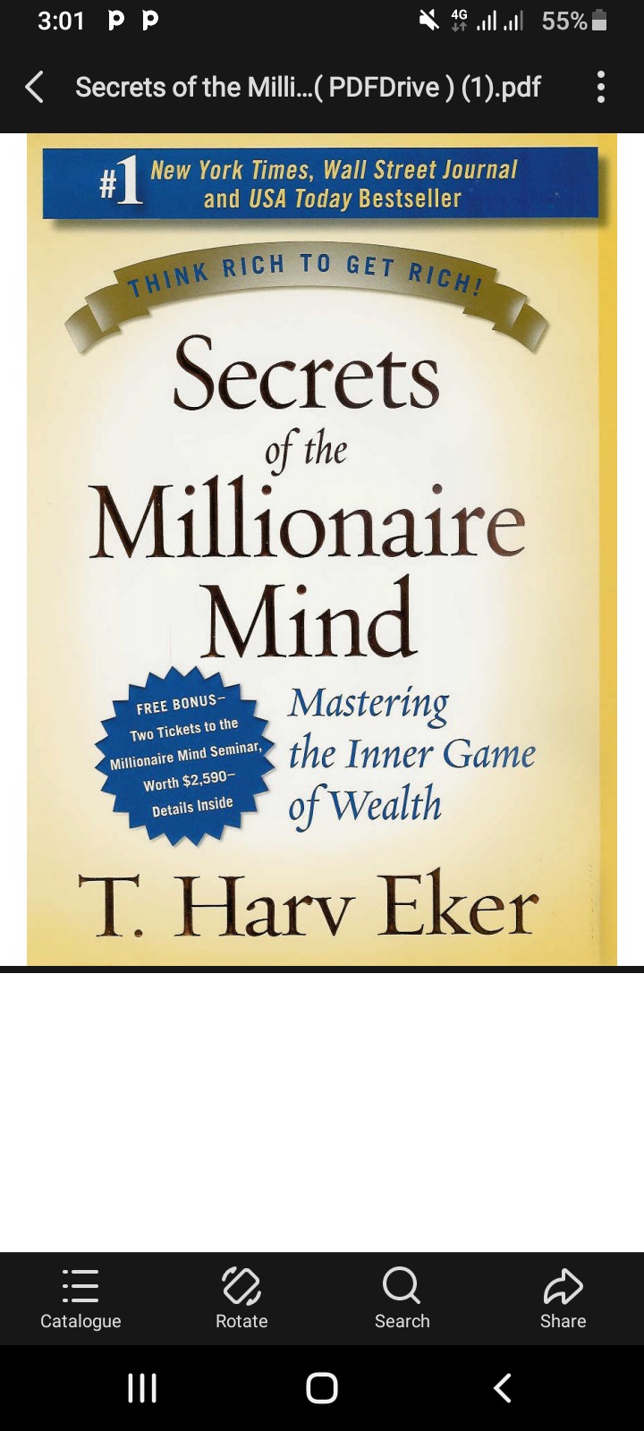 Buy Secrets of the millionaire mind by Golden gift on Selar