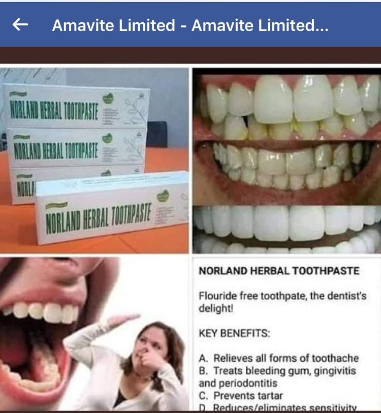 Buy Norland herbal toothpaste by Bayiha Debora on Selar.co
