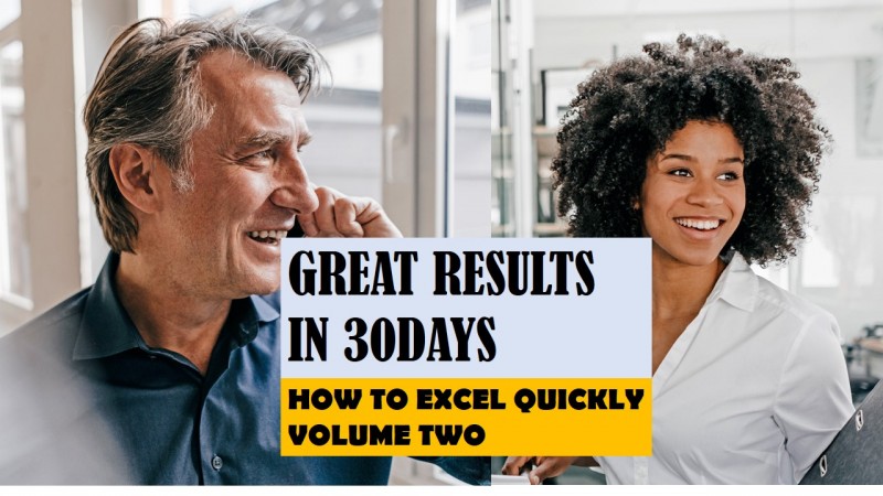 GREAT RESULTS IN 30 DAYS : How to Excel Quickly At Work, School and Home : VOLUME TWO