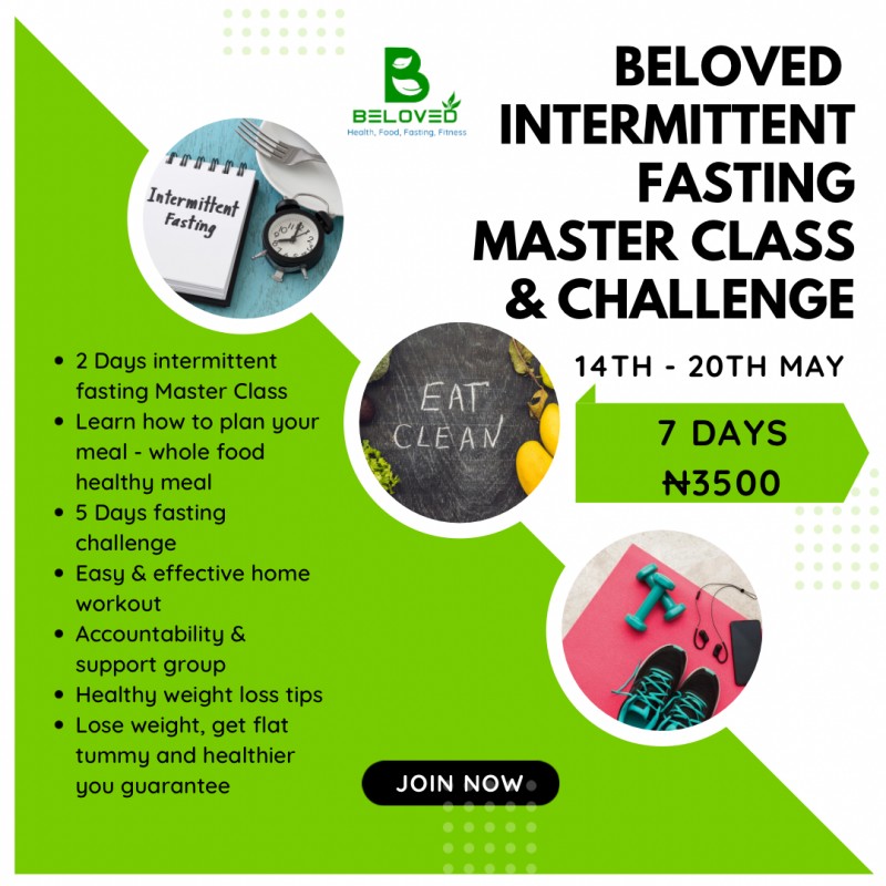 BELOVED INTERMITTENT FASTING MASTER CLASS & CHALLENGE