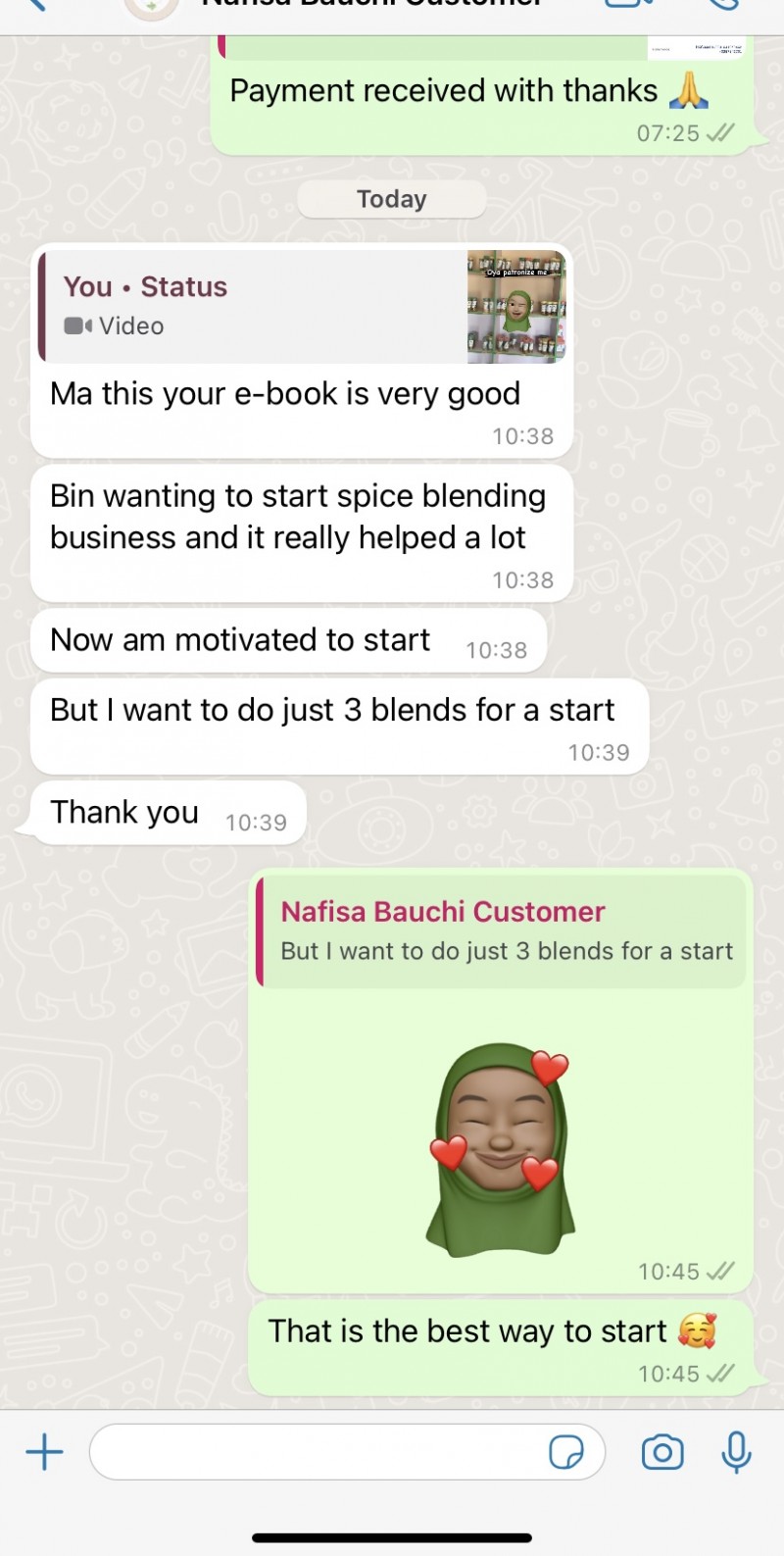 Customer review 3