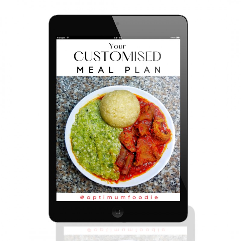Customised Meal Plan (12wks)