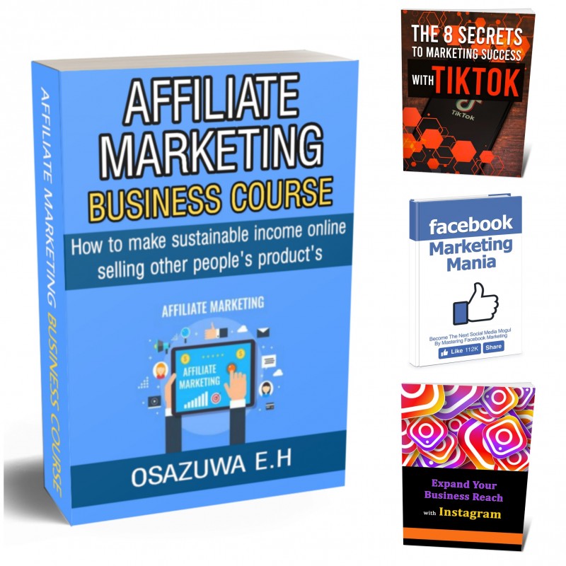 Buy (5 in 1) AFFILIATE MARKETING STARTER PACK 🔥🔥🔥 by Osazuwa E.H on Selar