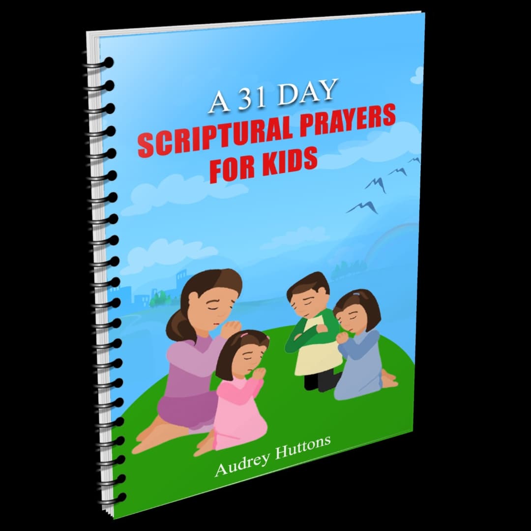 Buy a 31 day scriptural prayer for kids by huttons happiness on selar co