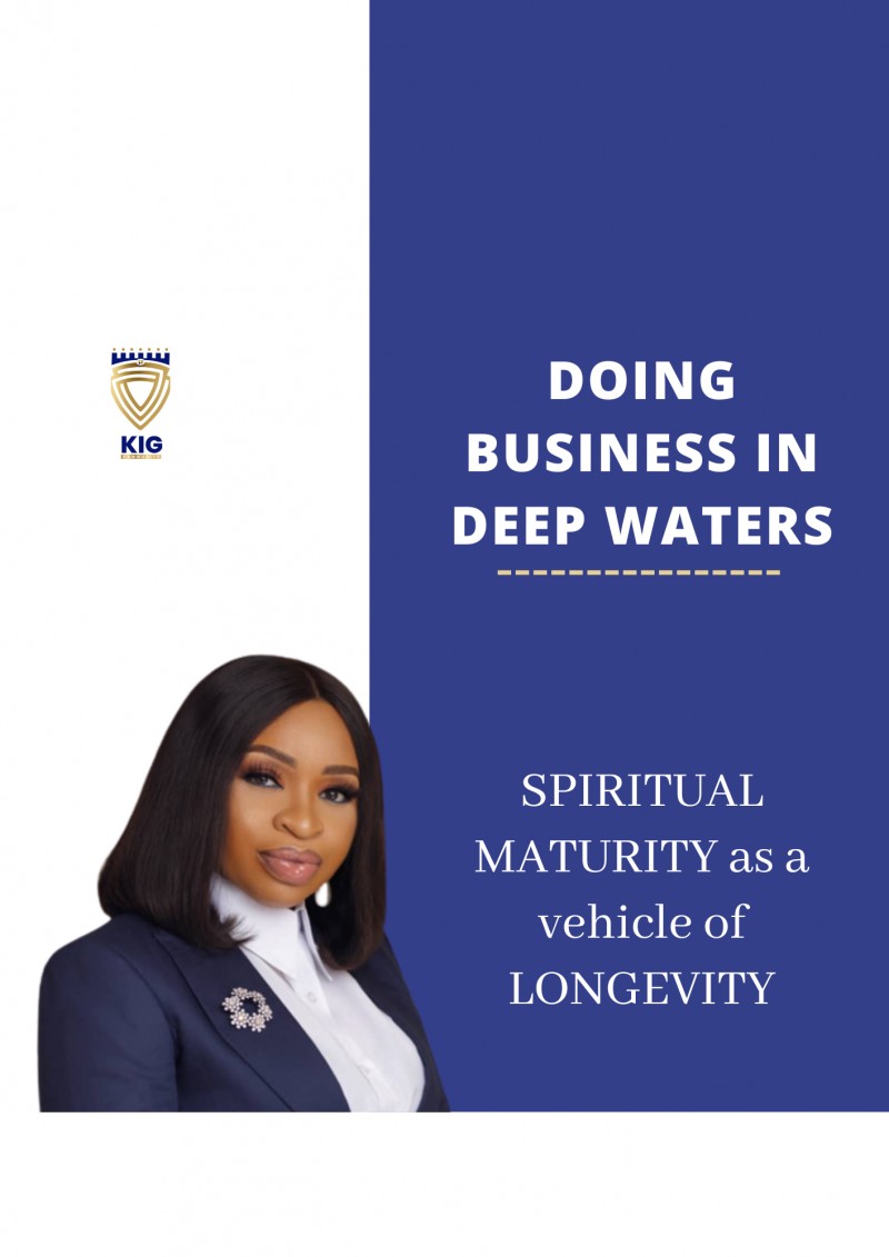 DOING BUSINESS IN DEEP WATERS