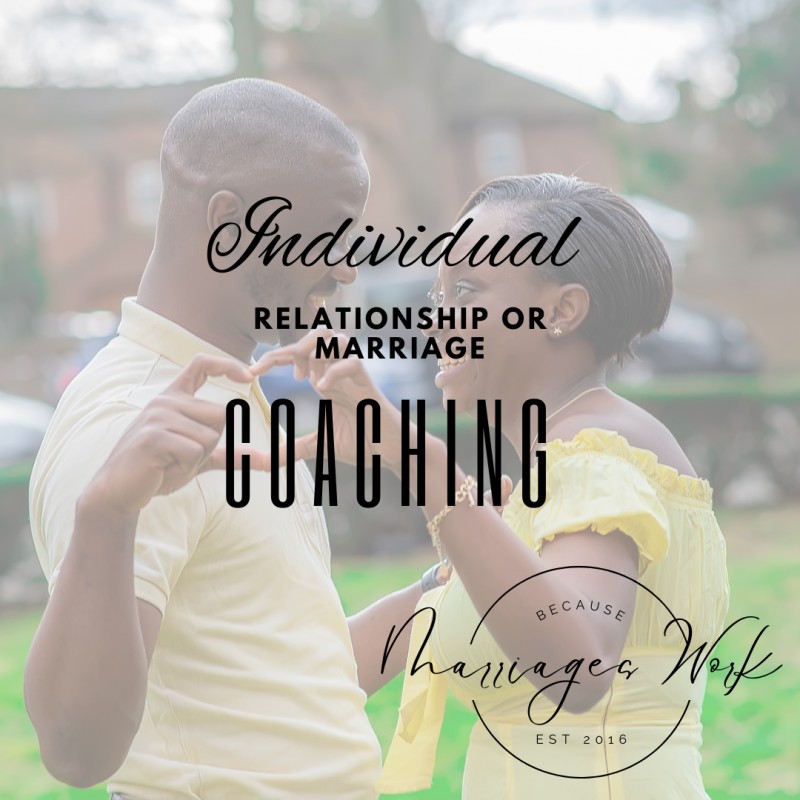 Buy INDIVIDUAL - RELATIONSHIP OR MARRIAGE COACHING by Ife George on Selar